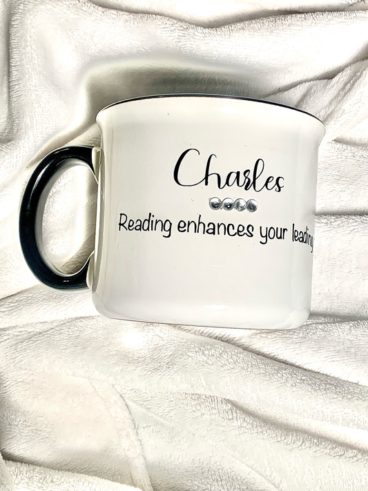 Personalised Name And Slogan Ceramic Mug